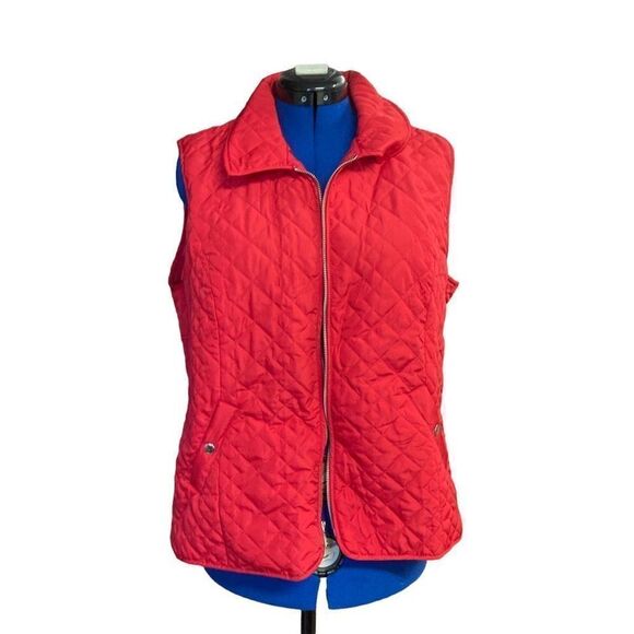 CHRISTOPHER & BANKS Women’s XL Red Vest New With Tags - Picture 2 of 12